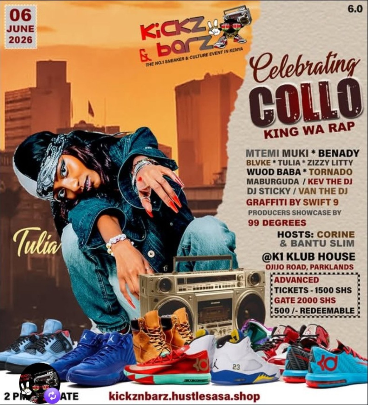 Tulia artist poster